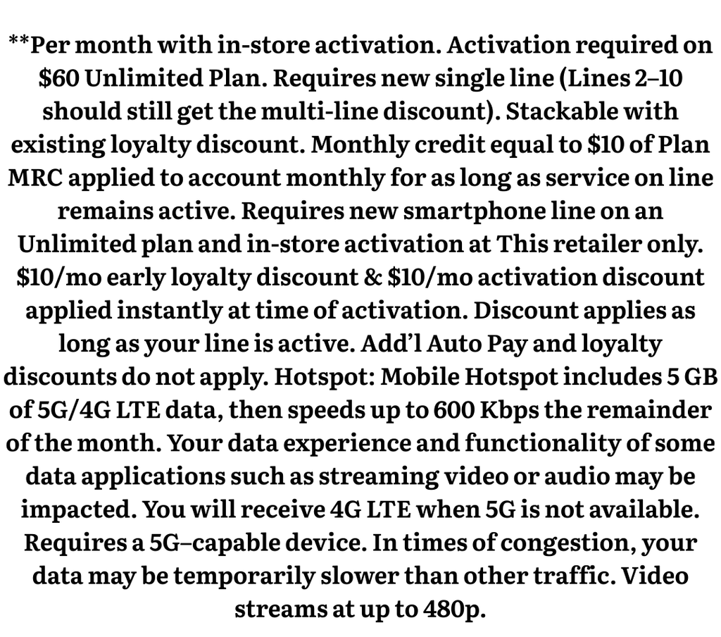 3 Months of Verizon Prepaid SIM Card with $40 plan $120 Value 1/2 OFF